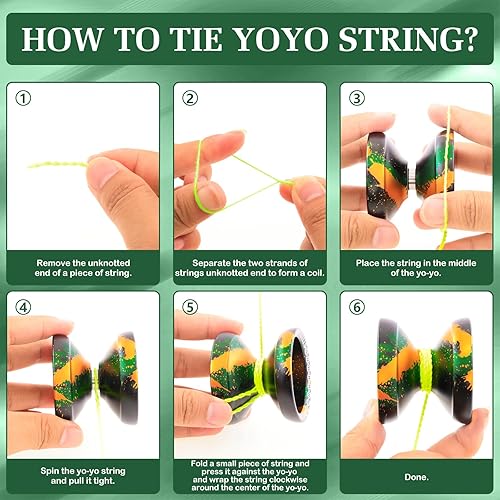 Miniatura 127 de YOYOSTUDIO X0312 Responsive Yoyo (negro) + Yoyo de plástico P1 (degradado azul púrpura)