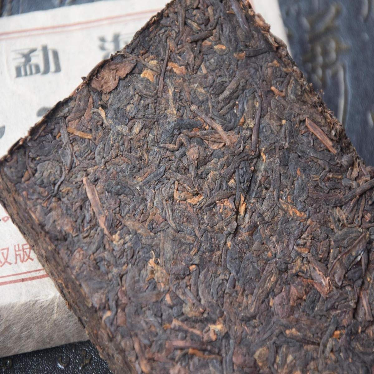 250g Ladrillo de té Yunnan Old Puer Maduro Pu Erh Antiguo Pu-erh Árbol Puerh Té negro