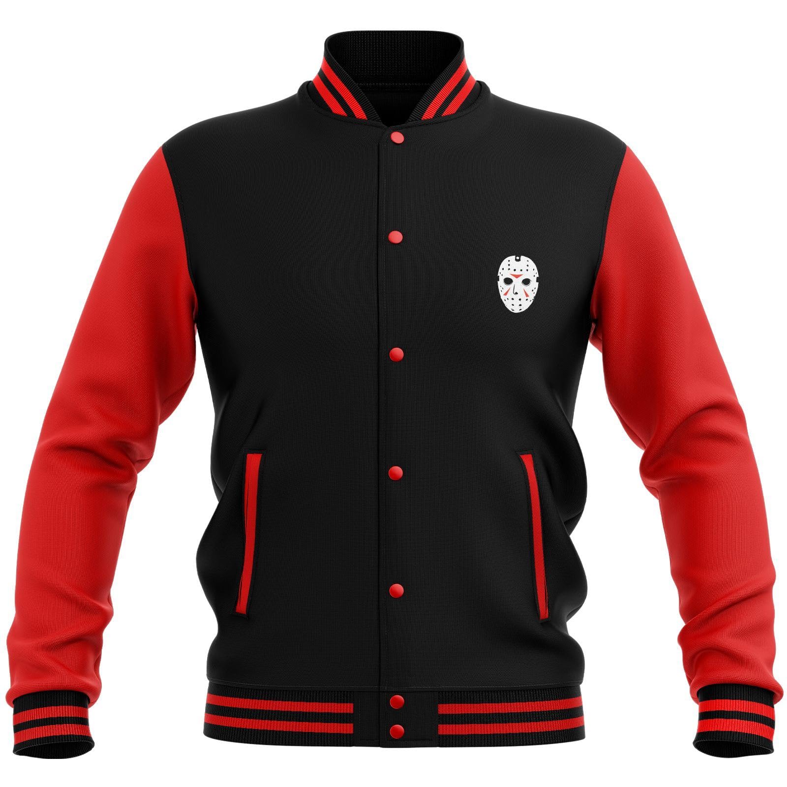Zavvi Friday the 13th Final Chapter Varsity Jacket - Black - M