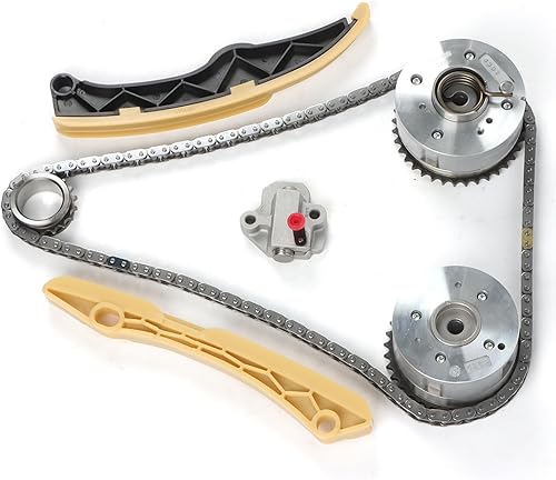 Miniatura 10 de FIWARY Kit de cadena de distribución para Kia 2012-2018 Rio Soul Forte Forte5 Optima 1.6L Turbo 16V Reemplazar OE 243212B620 244202B611 244312B620