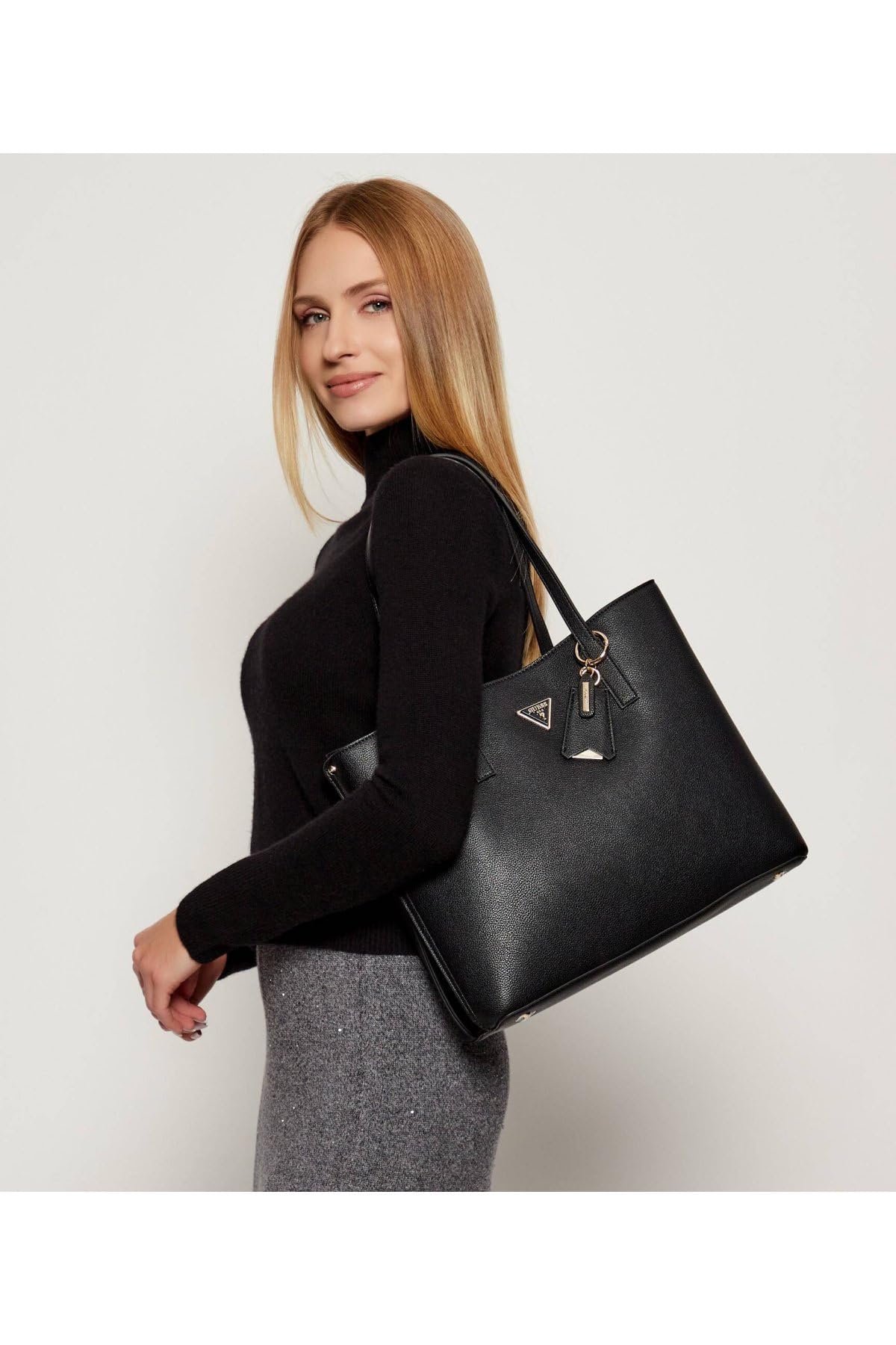 GUESS Sac porté épaule jeans-Femme-HWBG69 74230