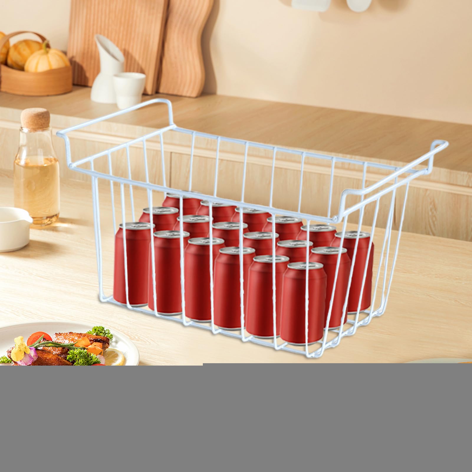 Tiefkühltruhen-Organizer-Boxen Kühlschrank-Ordnung Vorrats-Organizer