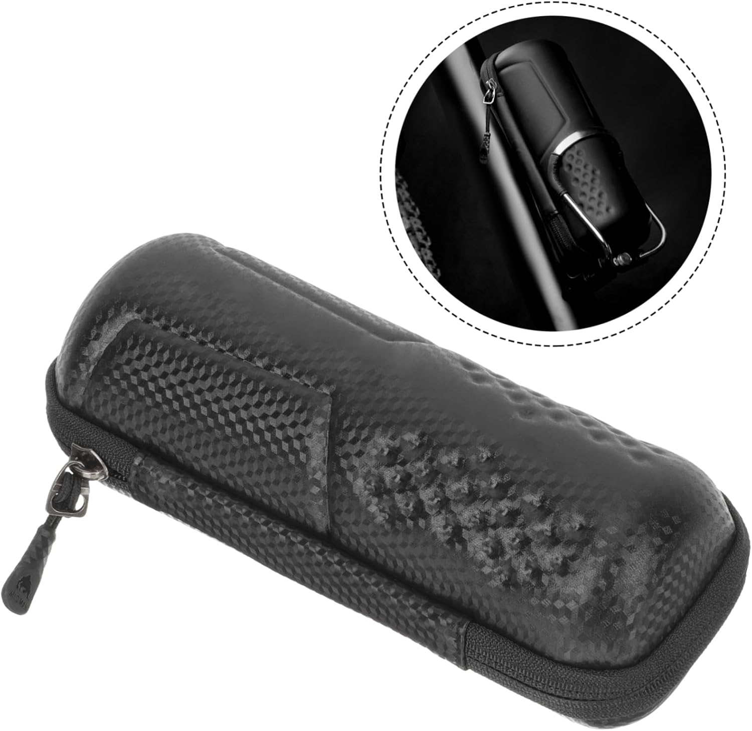 VICASKY 4pcs Multi-function Portable Bike Frame Bag Storage Pouch for Tools Keys and Items Easy Installation for Cycling Gear Stylish Design Capacity