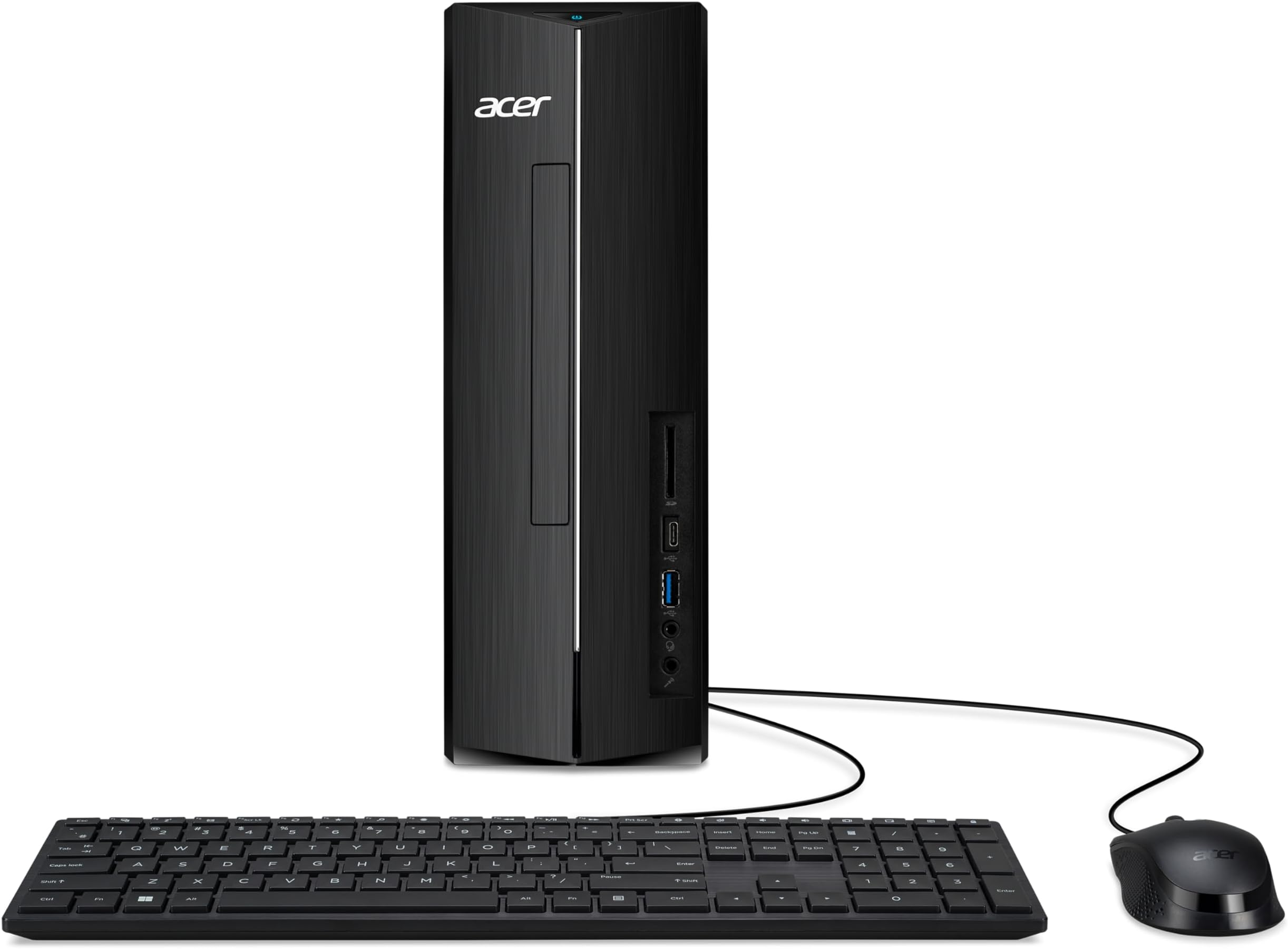 acer Aspire XC-1710 Tower Desktop - Intel i3 N305, 8GB, 256GB SSD, Integrated Graphics, Windows 11, Black