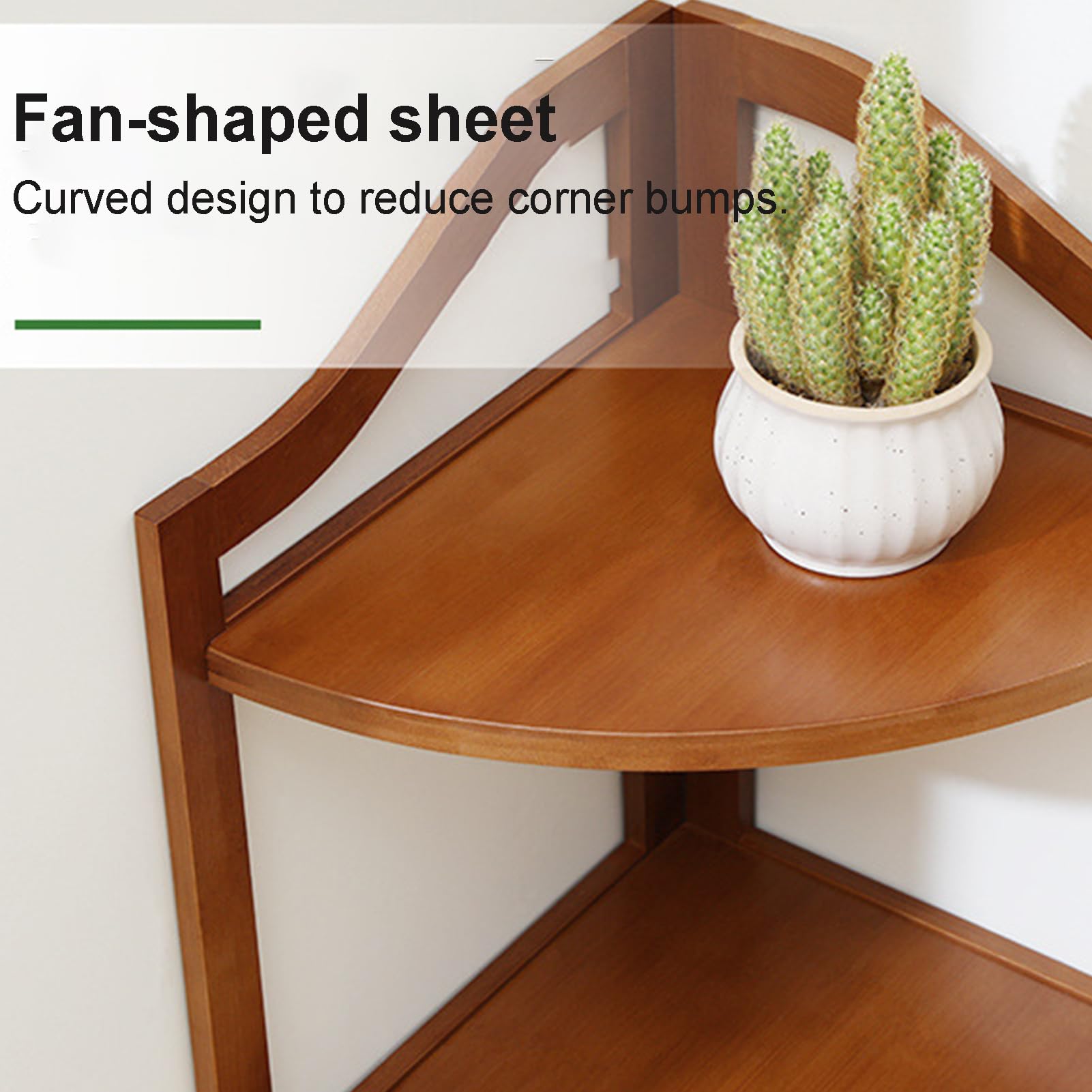 Support de plantes en bambou pour l'intérieur et l'extérieur, étagère autoportante à 3 niveaux pour fleurs et plantes, design robuste style échelle