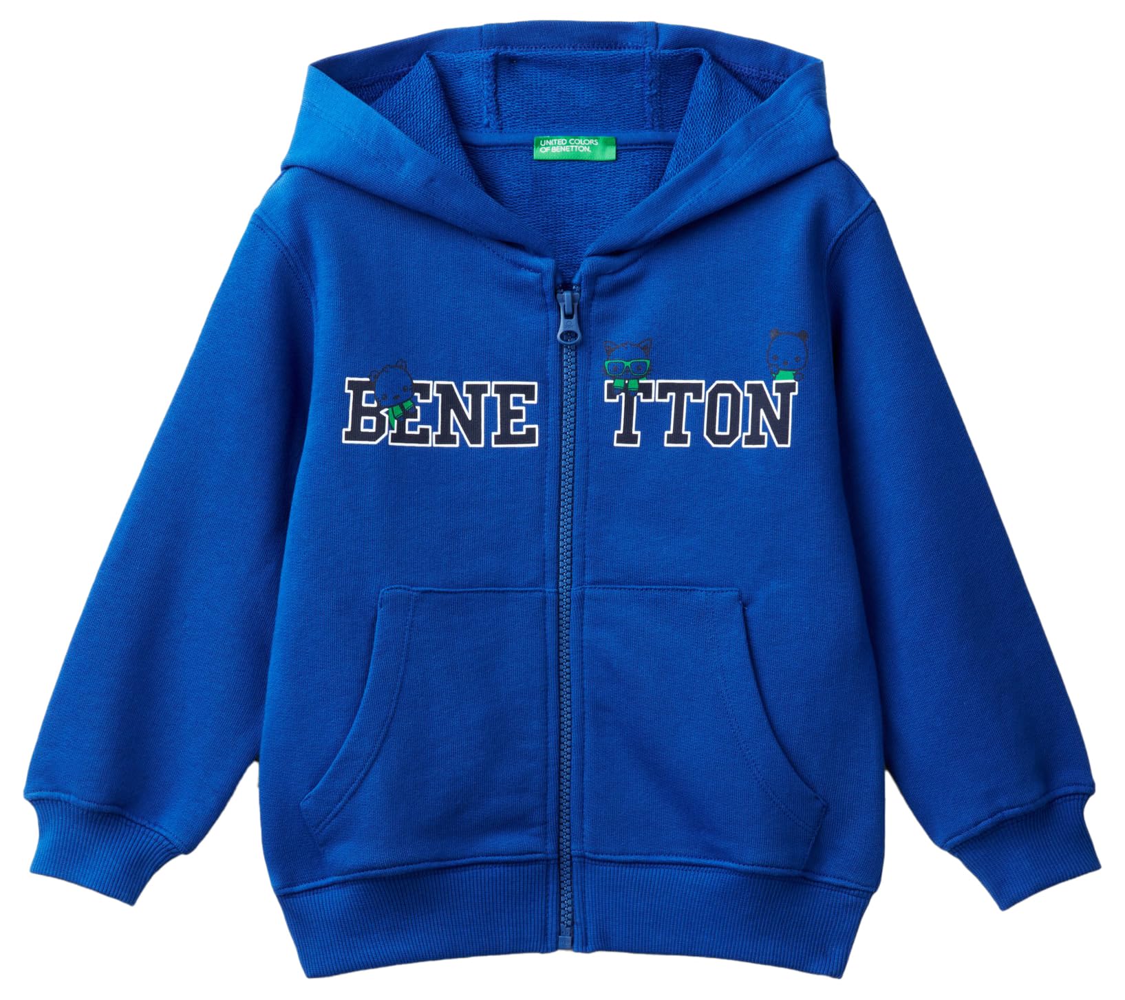 United Colors of Benetton GIACCA C/CAPP M/L 3J68G5034 Cardigan sweater, Blu
