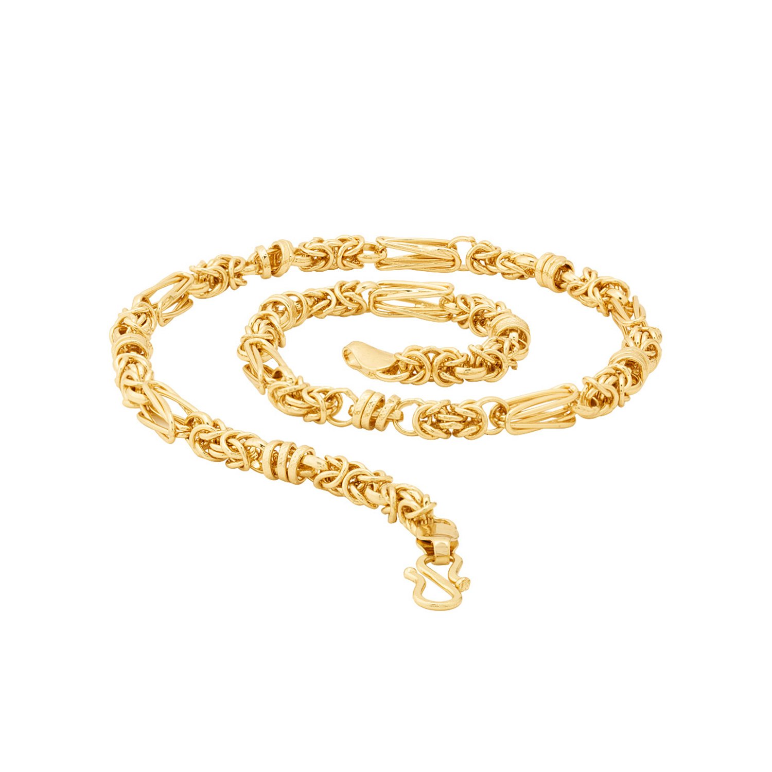 Dare by Voylla Elegant Bold Link Golden Necklace style Neck Chain with Gold Plating Mens Jewelry Gift for Him, Boy, Men, Father, Brother, Boyfriend (B074VB2S6F) Amazon Price History, Amazon Price Tracker