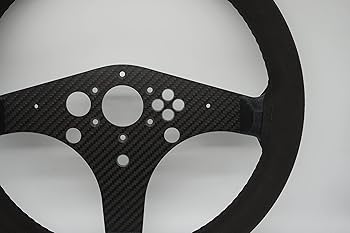 simpush t300rs用　カーボンステアリング Amazon.com: SIMPUSH 13inch/33cm Steering Wheel Mod for