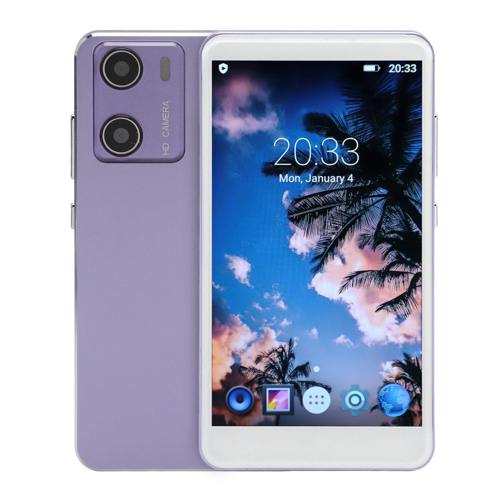 LAISANIM 8GB Mp3 Mp4 Player with Bluetooth and, 5.0" Touchscreen Mp3 Music Players with FM Radio for Kids,Support Up to 256GB TF Card(not Included) ()