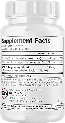 Miniatura 2 de Bryan NITRICEUTICALS - Suplementos naturales de óxido nítrico para hombres y mujeres, promueve la circulación sanguínea, la entrega de oxígeno y