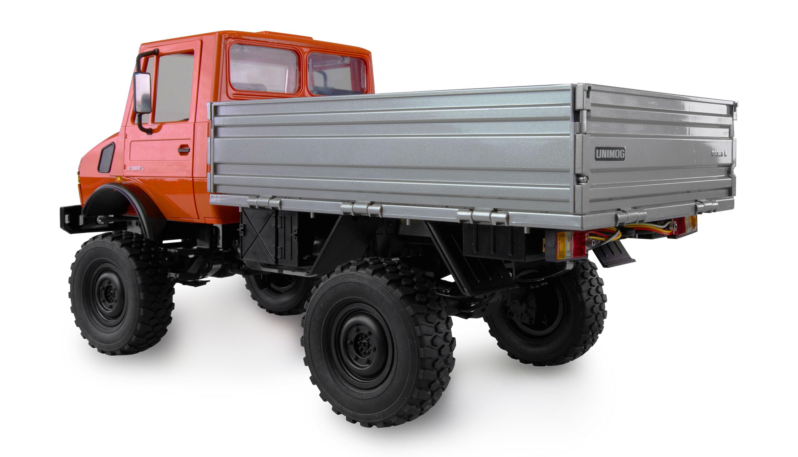 Amewi Mercedes-Benz Unimog Advanced 4WD 1:12 RTR pomarańczowy