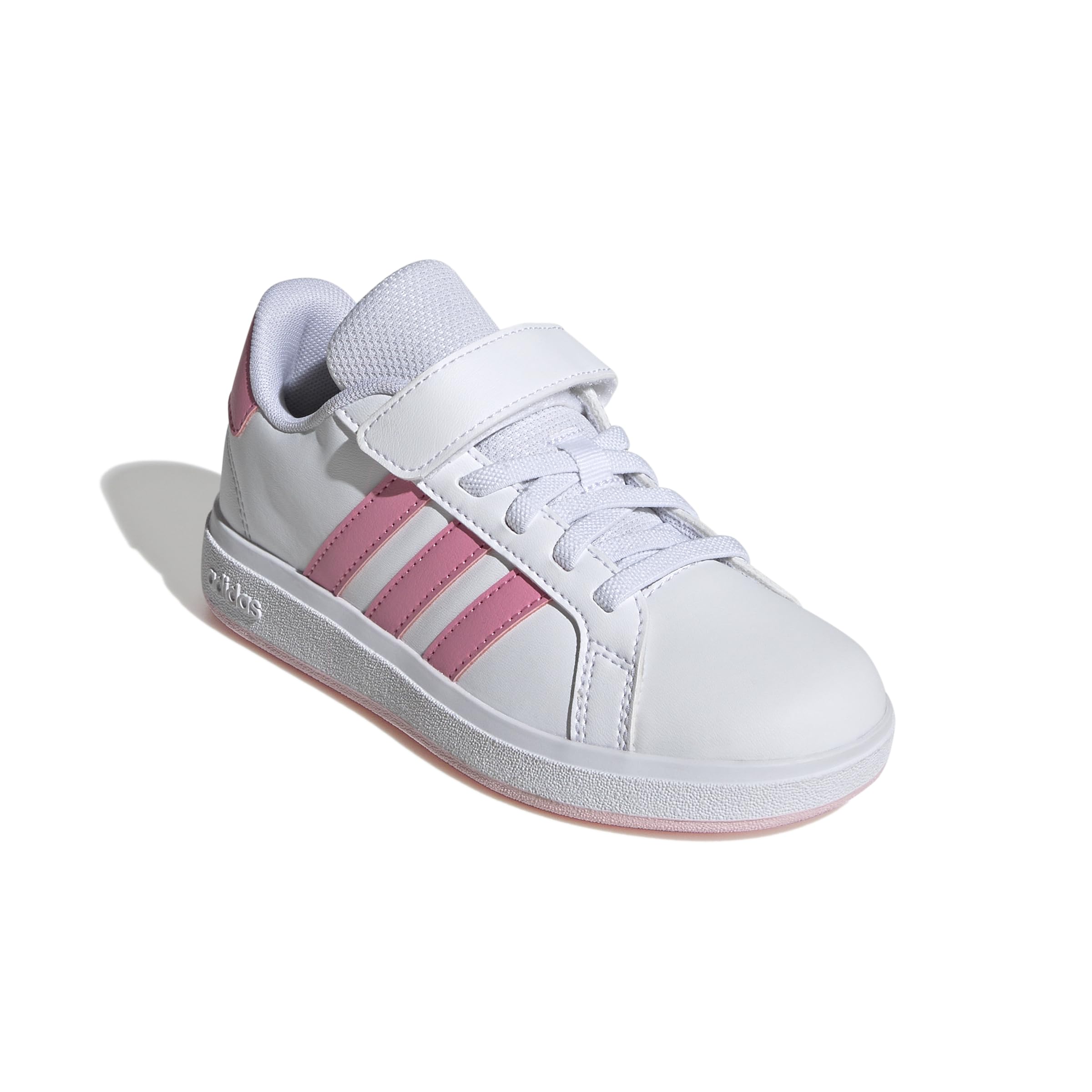 Adidas Unisex - Bambini Grand Court 2.0 Shoes Children, Cloud White/Bliss Pink/Clear Pink, 34 EU