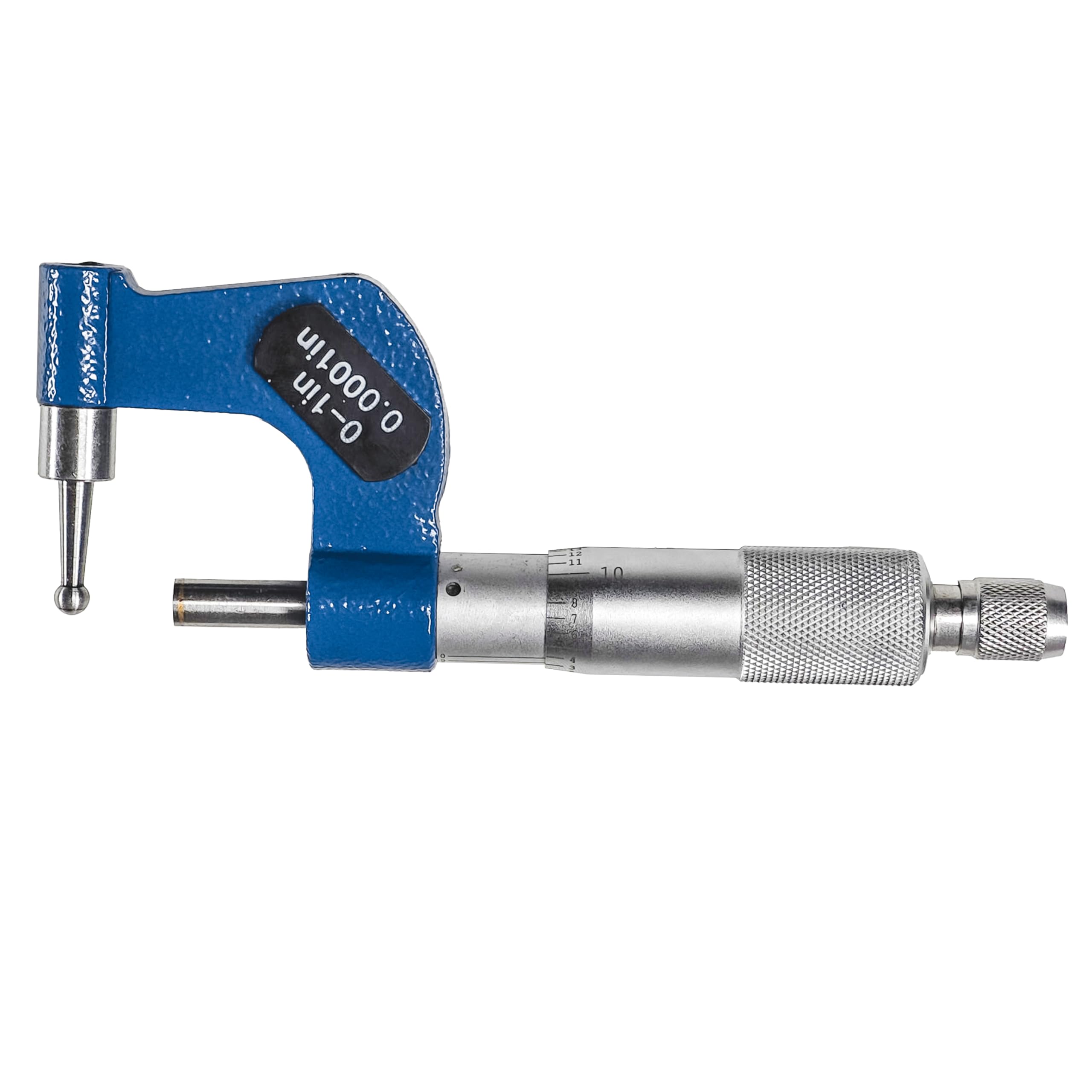HFS (R) Tubo Micrometro Ricarica Sfera Incudine Sfera Spessore Caso 0-2.5 cm/0.01 cm