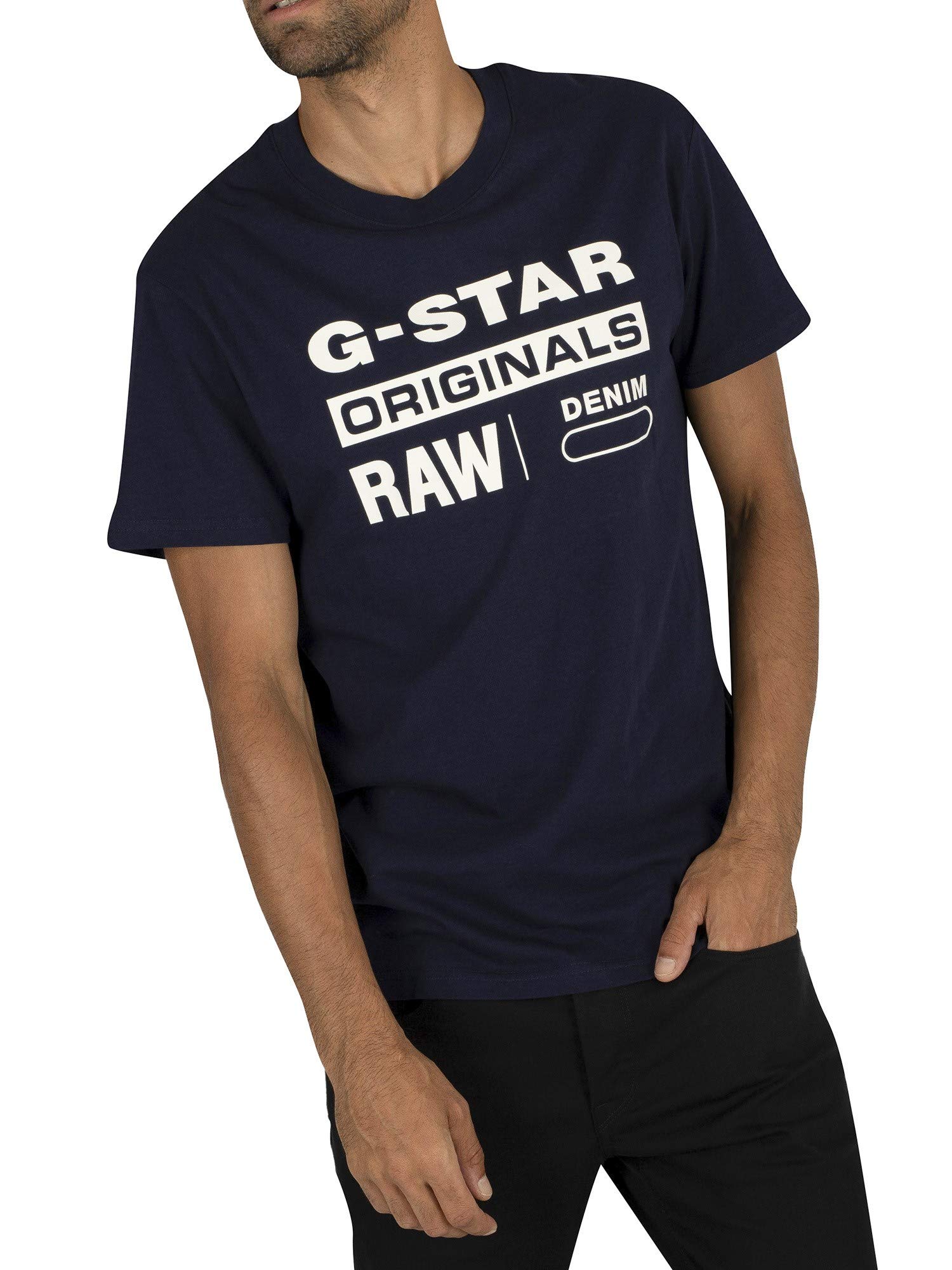 G-STAR Raw. Graphic T-Shirt Camisetas para Hombre