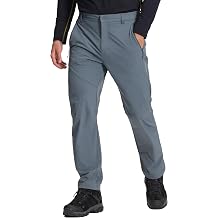 Pioneer Camp Mens Trail Hiking Pants Water-Repellent Quick-Dry Pants for Hiking & Camping