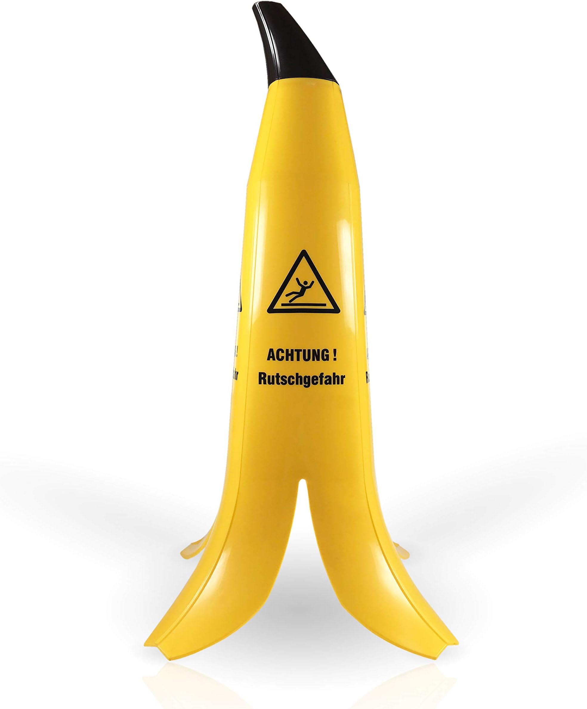 Warnschild Achtung Rutschgefahr - Klappbar Aus Edelstahl | 58cm