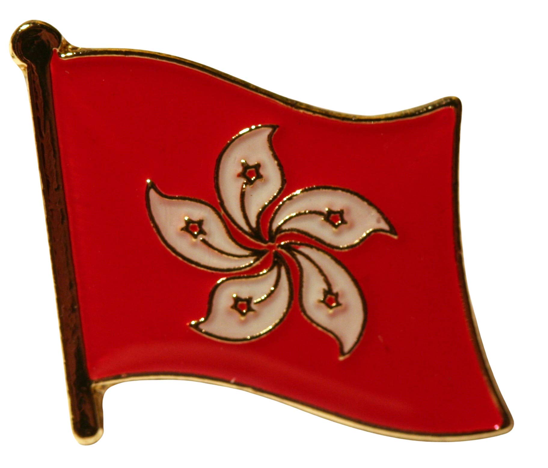 Hong Kong Flag Pin Badge