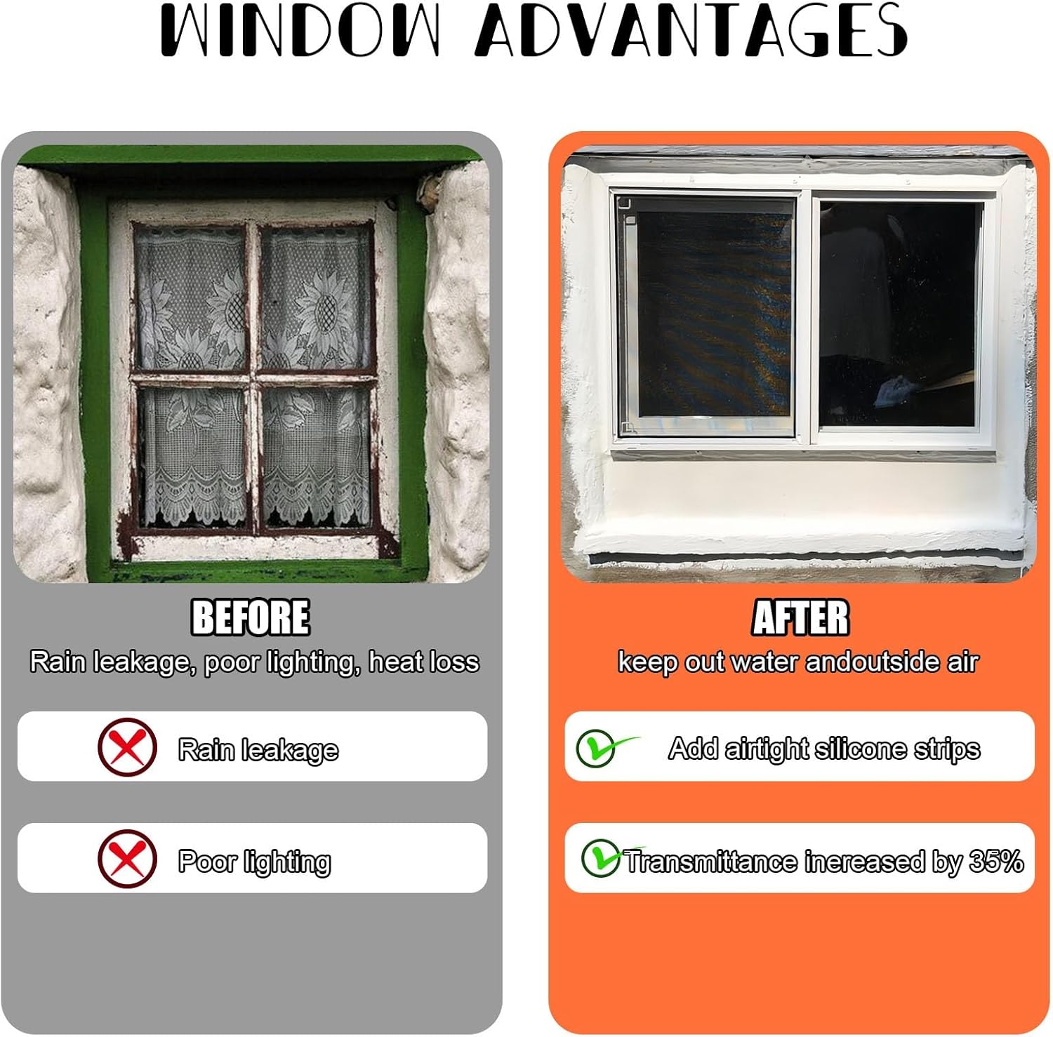 Shed Windows with Tempered Glass, 22" 24" 26" 28" 30" 32" 34" 36" 38" 40" Horizontal Sliding Window with Screen, Flush Mount, for Houses, for Garage,etc(White,WxH 26x18"/66x46cm)