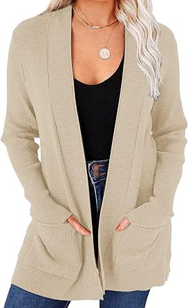 MEROKEETY Women's Striped Long Sleeve T-Shirt Dress - Casual Tie Waist Knee Length Dress (Longmint, Small)
