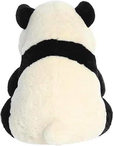 Miniatura 4 de Aurora Adorable animal de peluche Lin Lin Panda - Encanto irresistible - Encanto sin fin - Negro 19.5 pulgadas