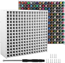 Marker Pen Storage Organizer for 240 Markers, Art Marker Organiser Desk Rack for Pens, Alcohol Marker Storage for Watercolour Pencils, Markers, Pens, Pencils, Paintbrushes