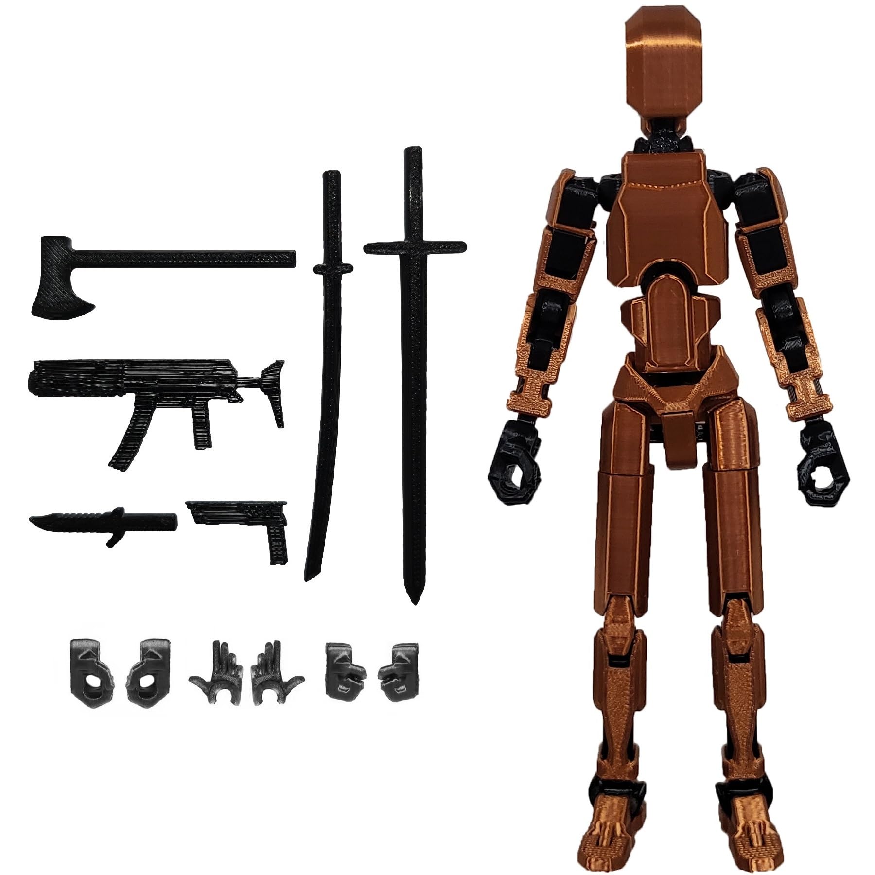Amazon.com: FoxVilla Assembly Completed T13 Action Figure, Titan