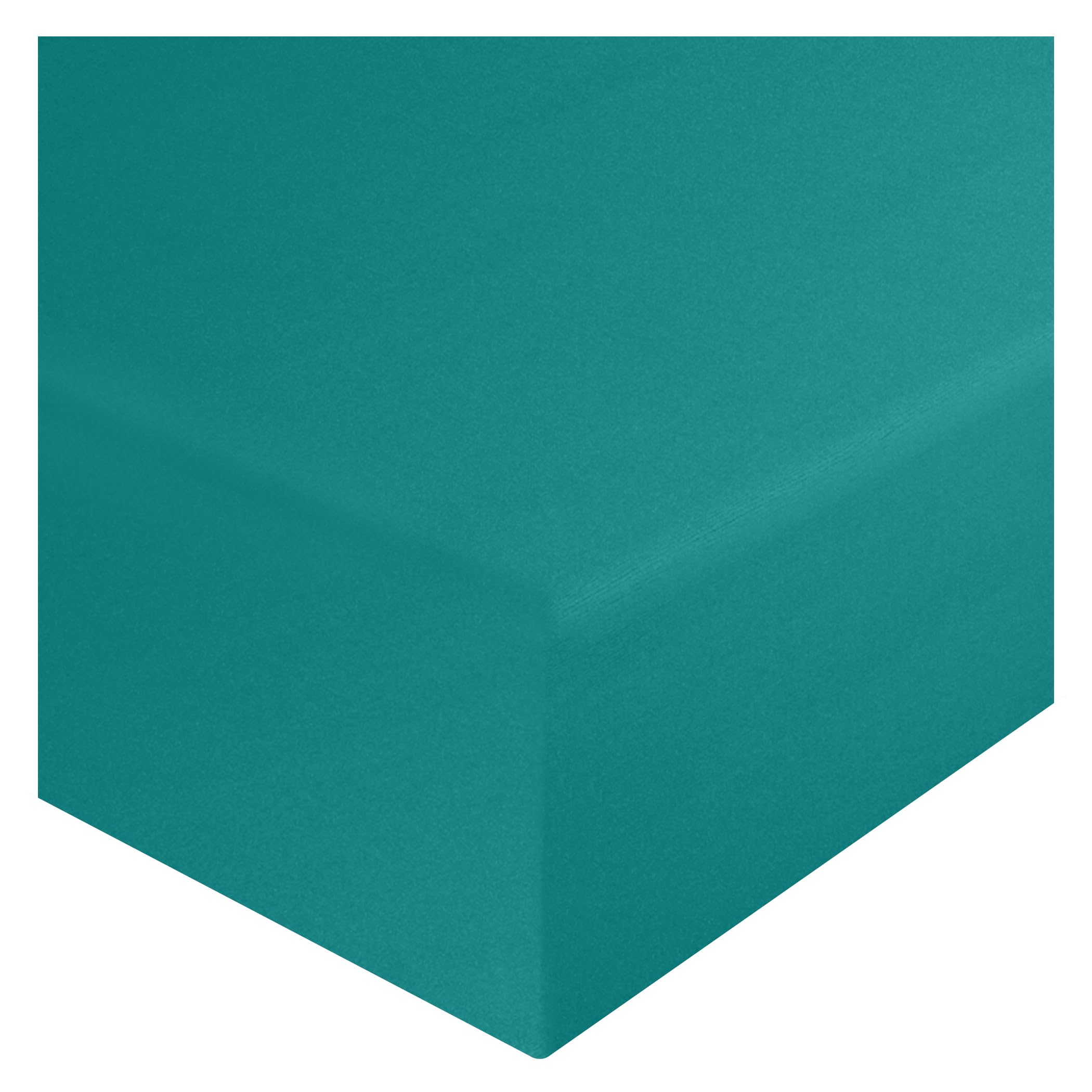 HOME ACE Teal Extra Deep Double Fitted Sheet, Extra Deep Fitted Bed Sheets Double 137CM x 190CM, 16"/40CM Deep Fitted Sheets Double Bed Sheets Fitted, Easy Care Poly Cotton Double Sheet Fitted — image 1