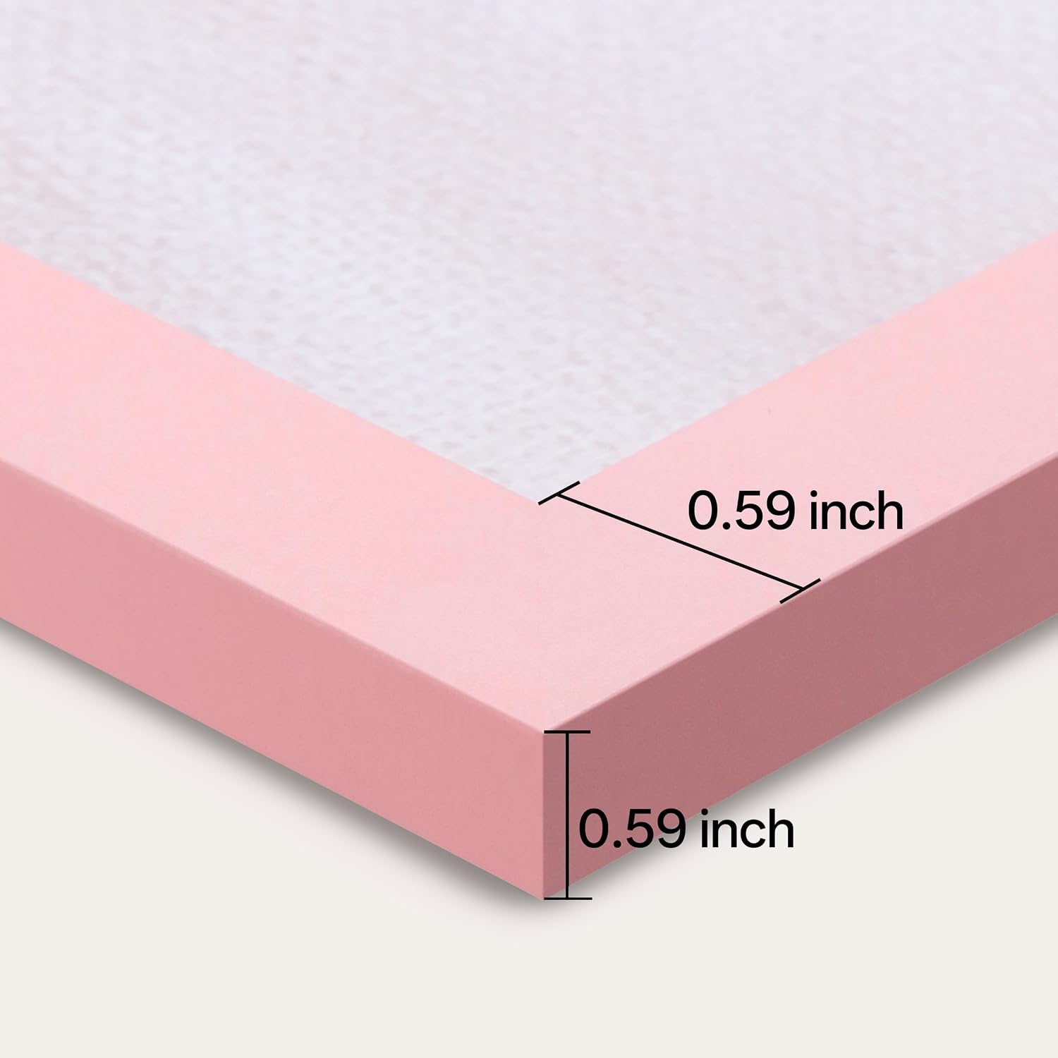 eletecpro 11x14 Picture Frame with 8x10 Mat, Pink, 1-Pack image 5