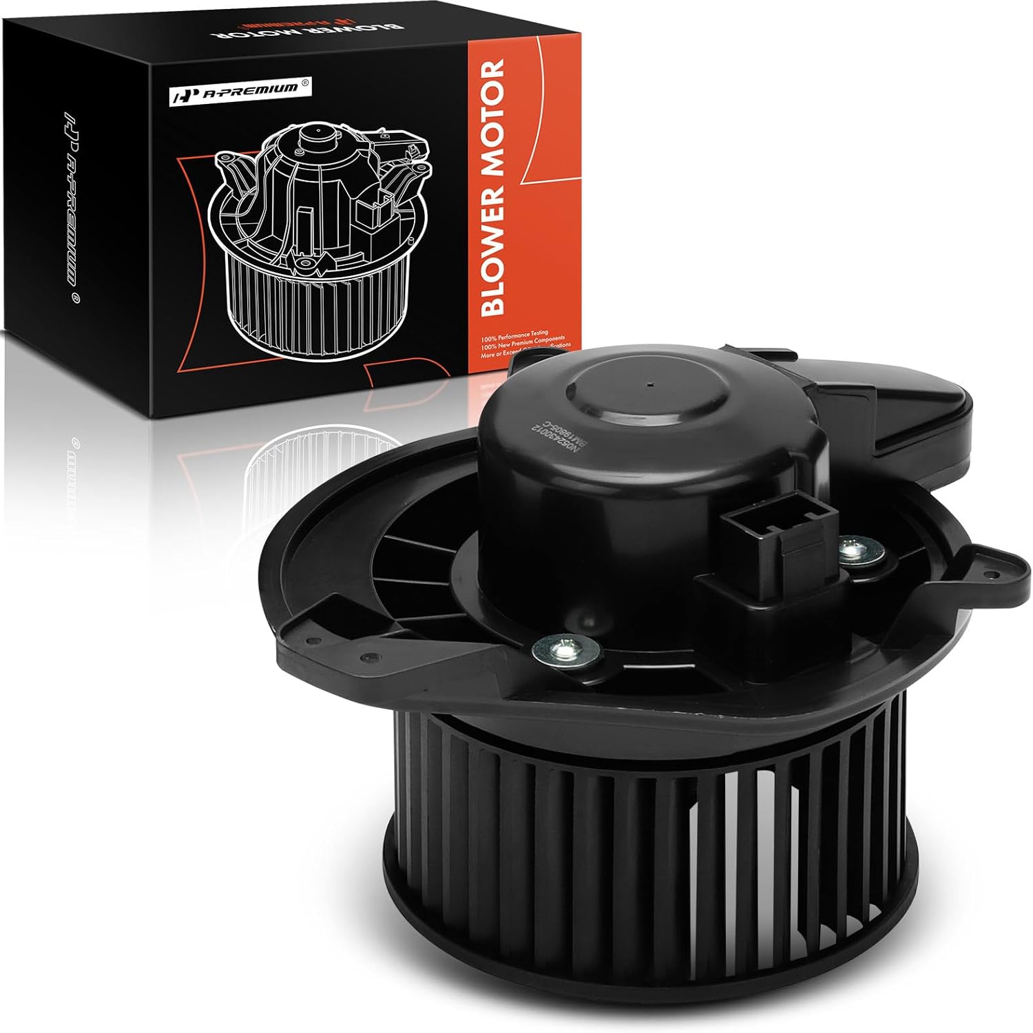 A-Premium Front HVAC Heater Blower Motor Compatible with Ford Focus 2008 2009 2010 2011, with Fan Cage