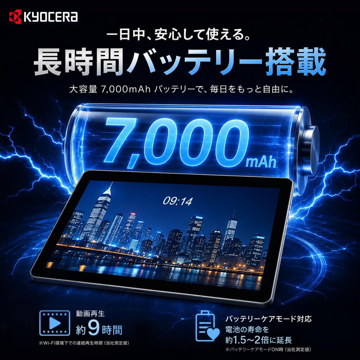 Amazon.co.jp: 【全新・未使用】京セラ タブレットAndroid 11KC-T304