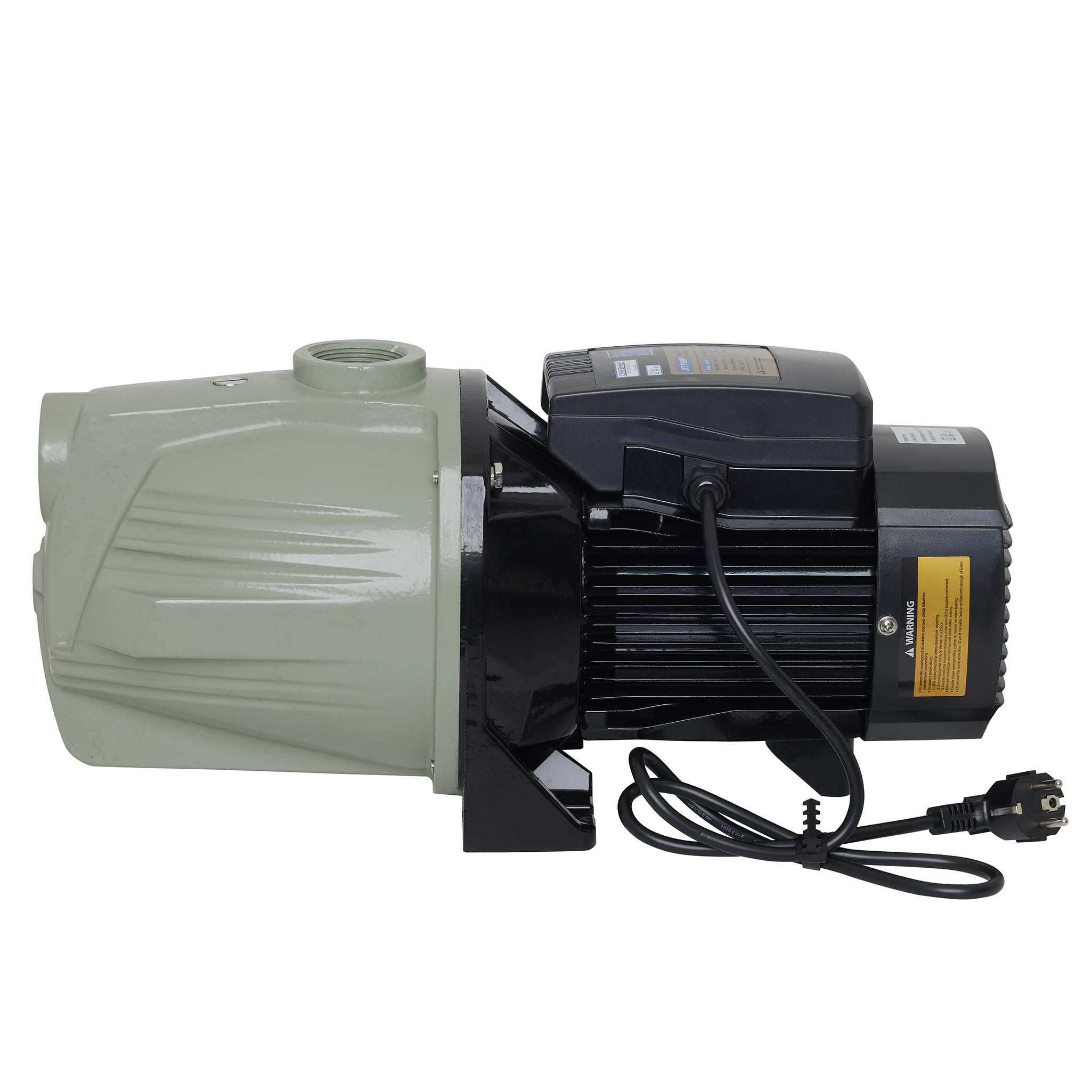 JET Gartenpumpe 1,5 Kw 5,5 Bar 7000 L/h Wasserpumpe selbstansaugend max. 9,8m Ansaughöhe