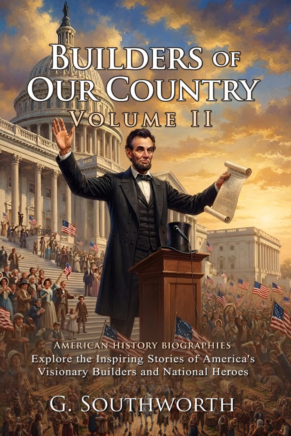 Builders of Our Country - II: Essential Biographies of American Heroes: Tales of Expansion and Nation Building - Illustrated with Biography and Commentary