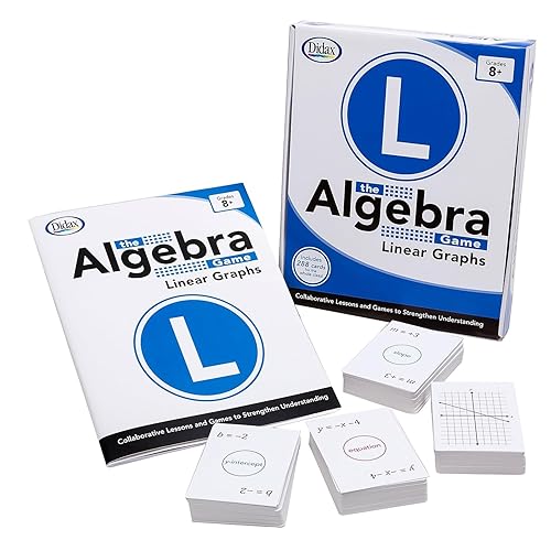 Didax Recursos Educativos El Juego de Álgebra: Gráficos Lineales Juego Educativo
