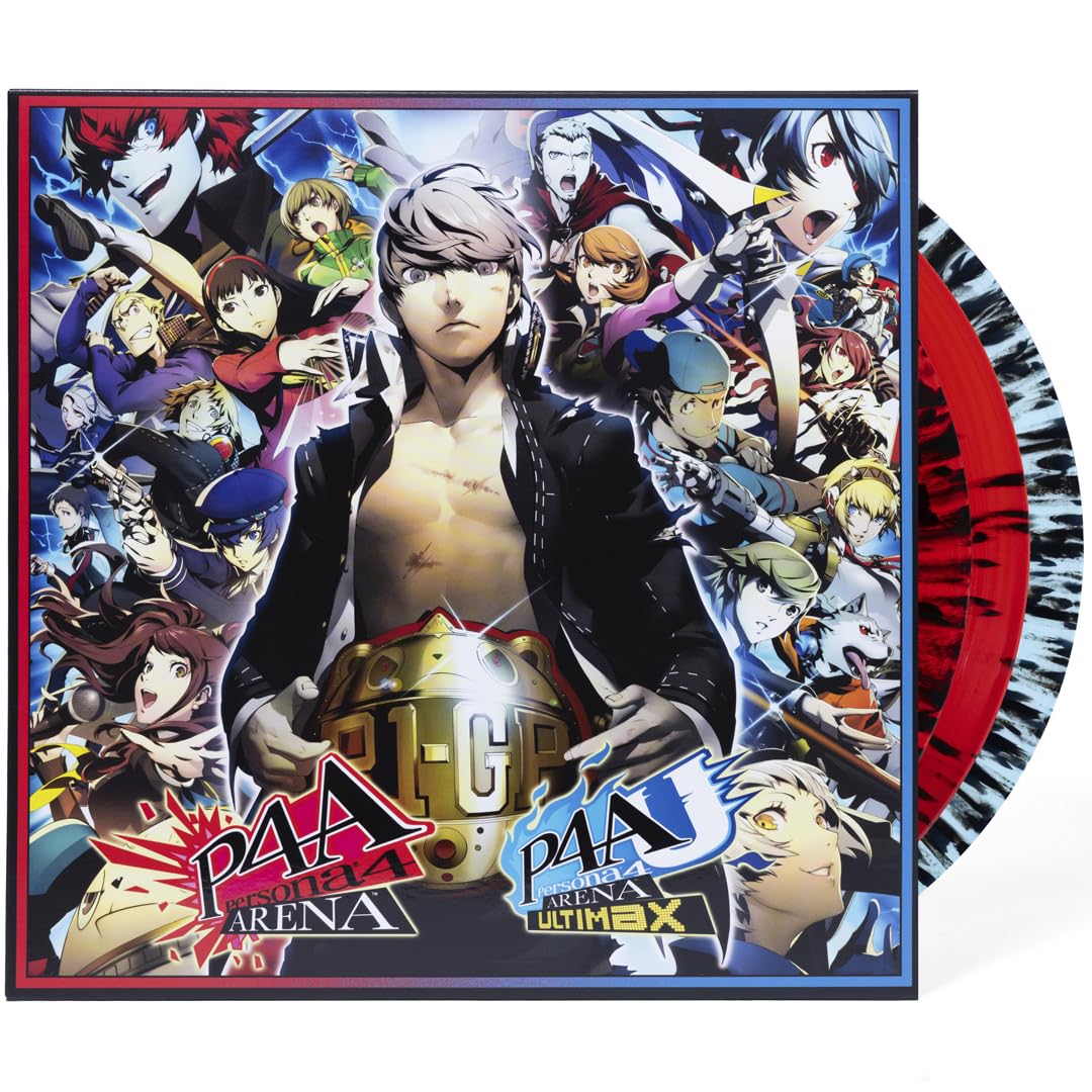 Persona 4 Arena & arena Ultimax - 3xLP Splatter Vinyl - Brand New