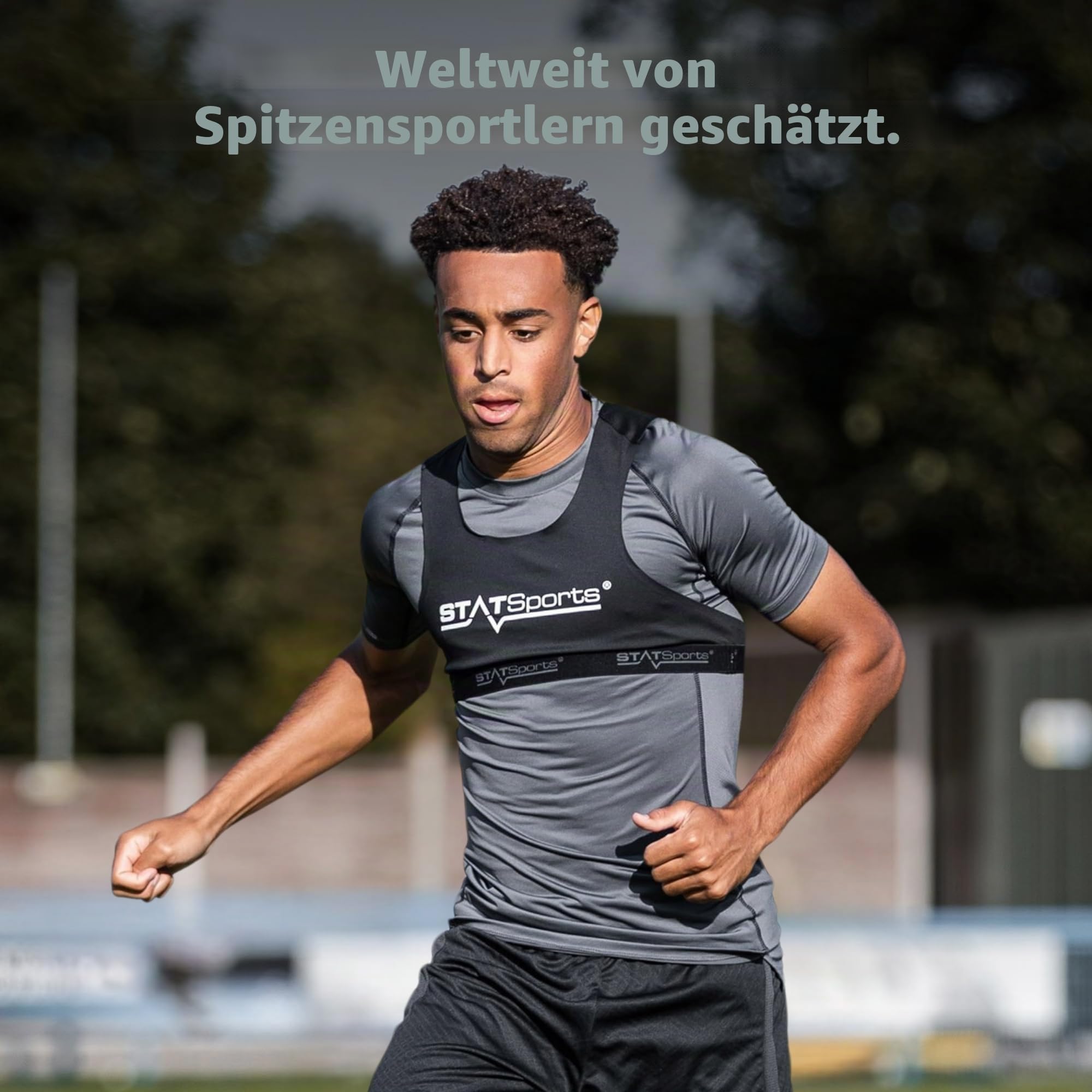 STATSports GPS Weste (Nur Weste – Kein GPS Pod) – Fußball Tracker Weste für Academy – Getragen von Elite-Spielern – Leichte Sportweste mit sicherer APEX GPS Pod-Tasche