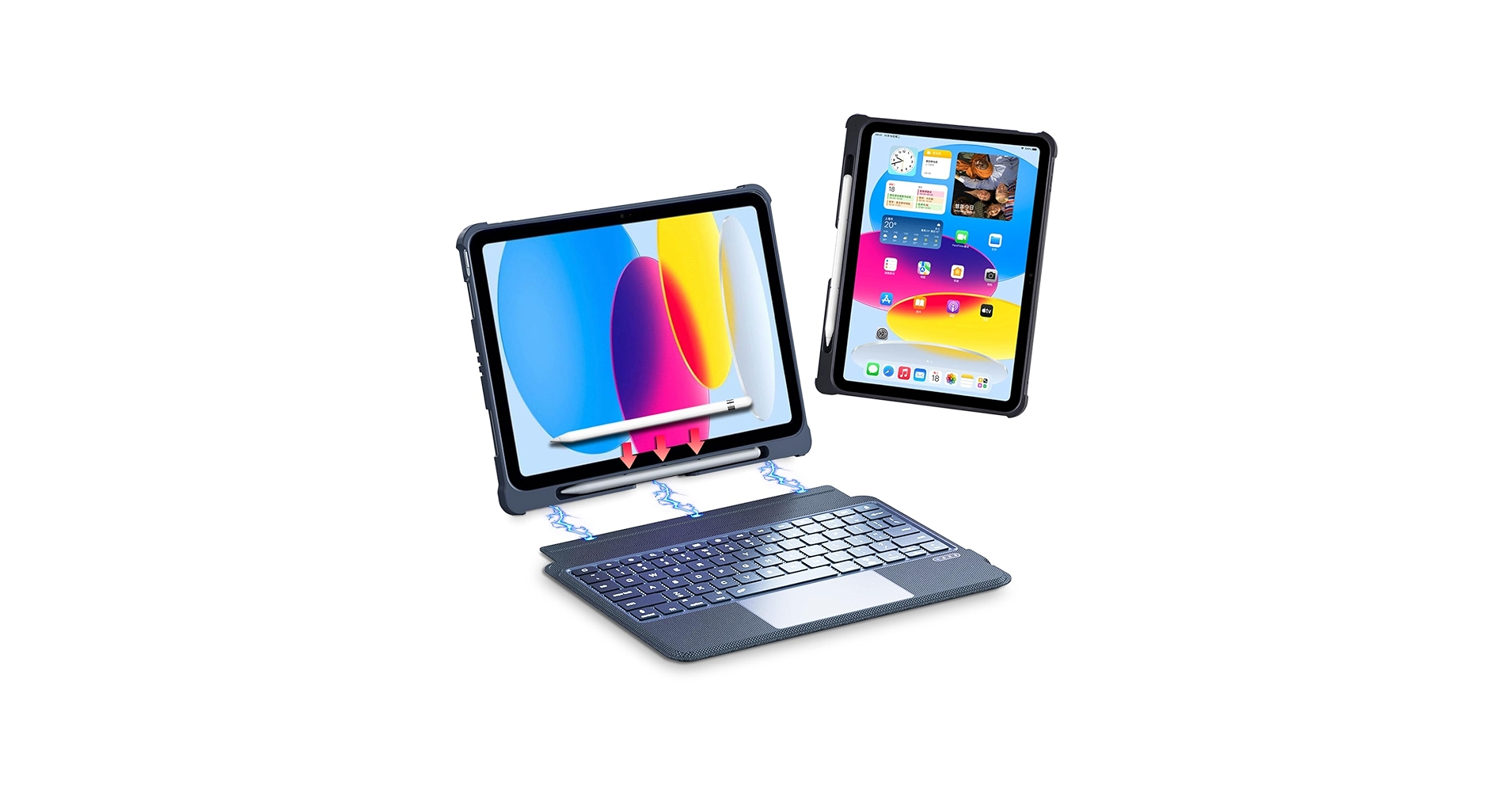 iPad10世代　256GB 互換キーボード付き Amazon | iPad Air 第 3 世代 iPadPro10.5 キーボード ケース
