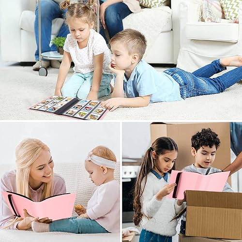 Miniatura 7 de Álbum de fotos para Polaroid Go Instant Mini cámara (9035), 432 bolsillos para cámara Polaroid Go y película, álbum Polaroid Go con correa elástica