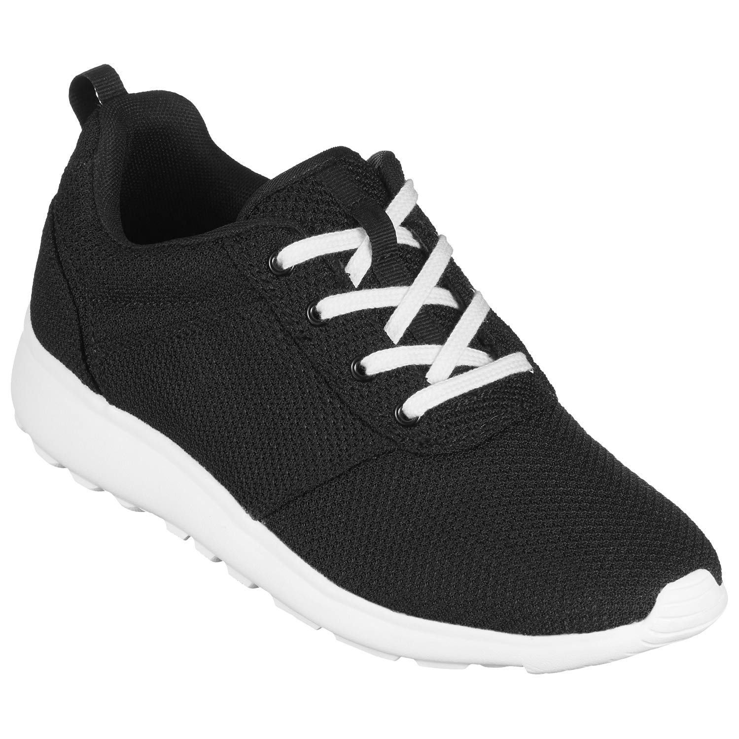 Di Ficchiano - Cordones planos de algodón 100% para zapatillas y calzado deportivo, muy resistentes, aprox. 7 mm de ancho, 45-200 cm de longitud, fabricado en Europa — view 3