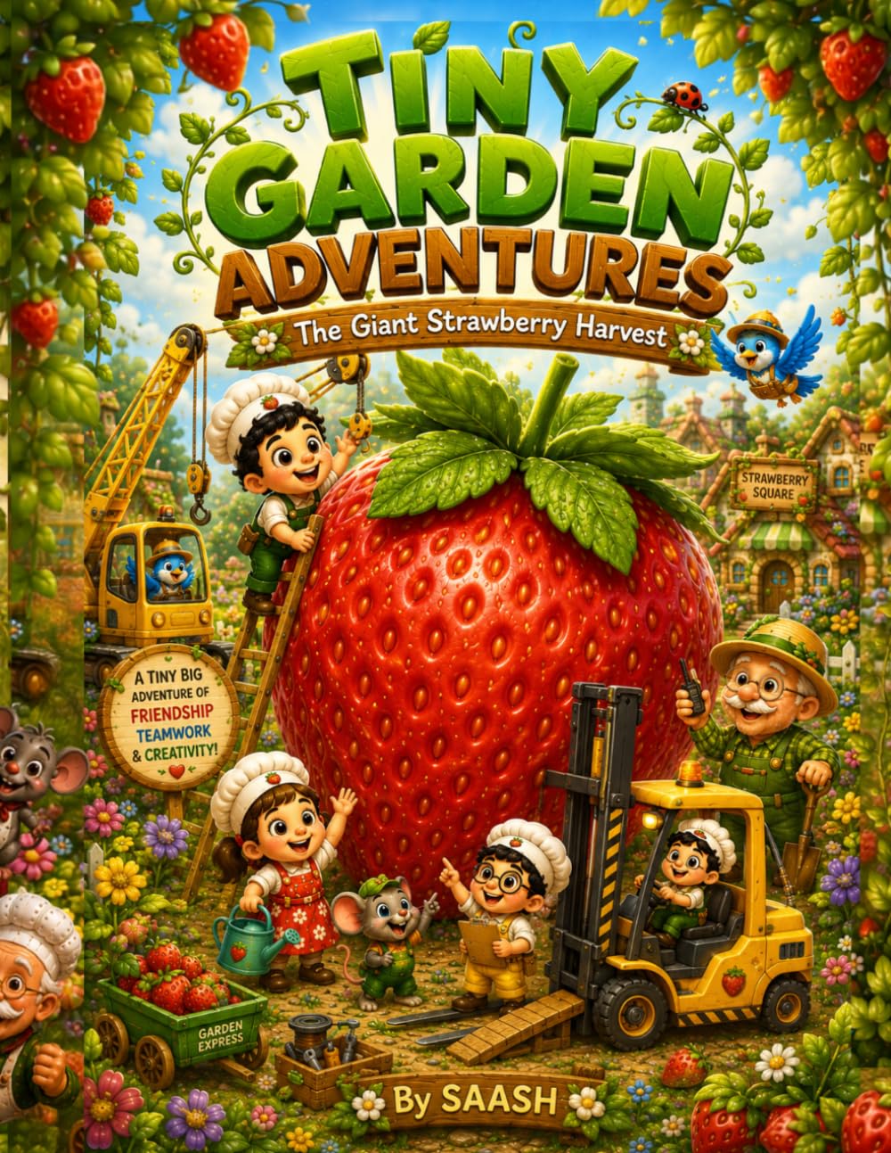 Tiny Garden Adventures : The Giant Strawberry Harvest