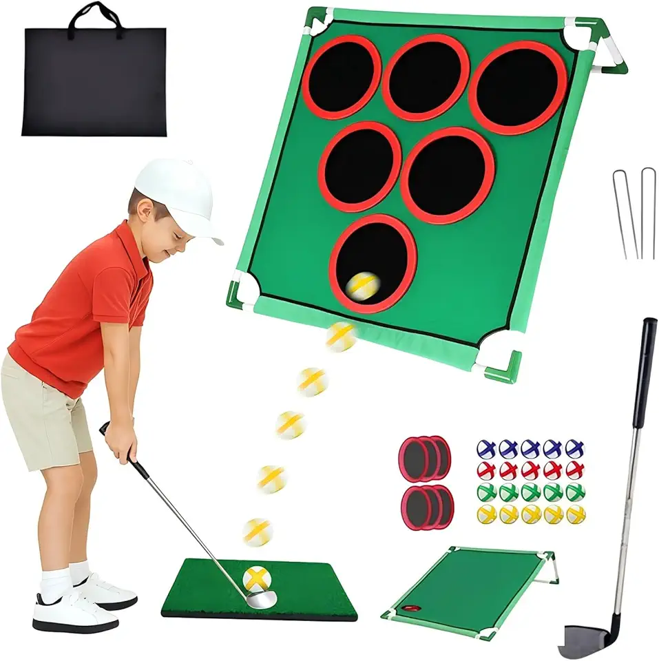 Bakgård golf träningsset