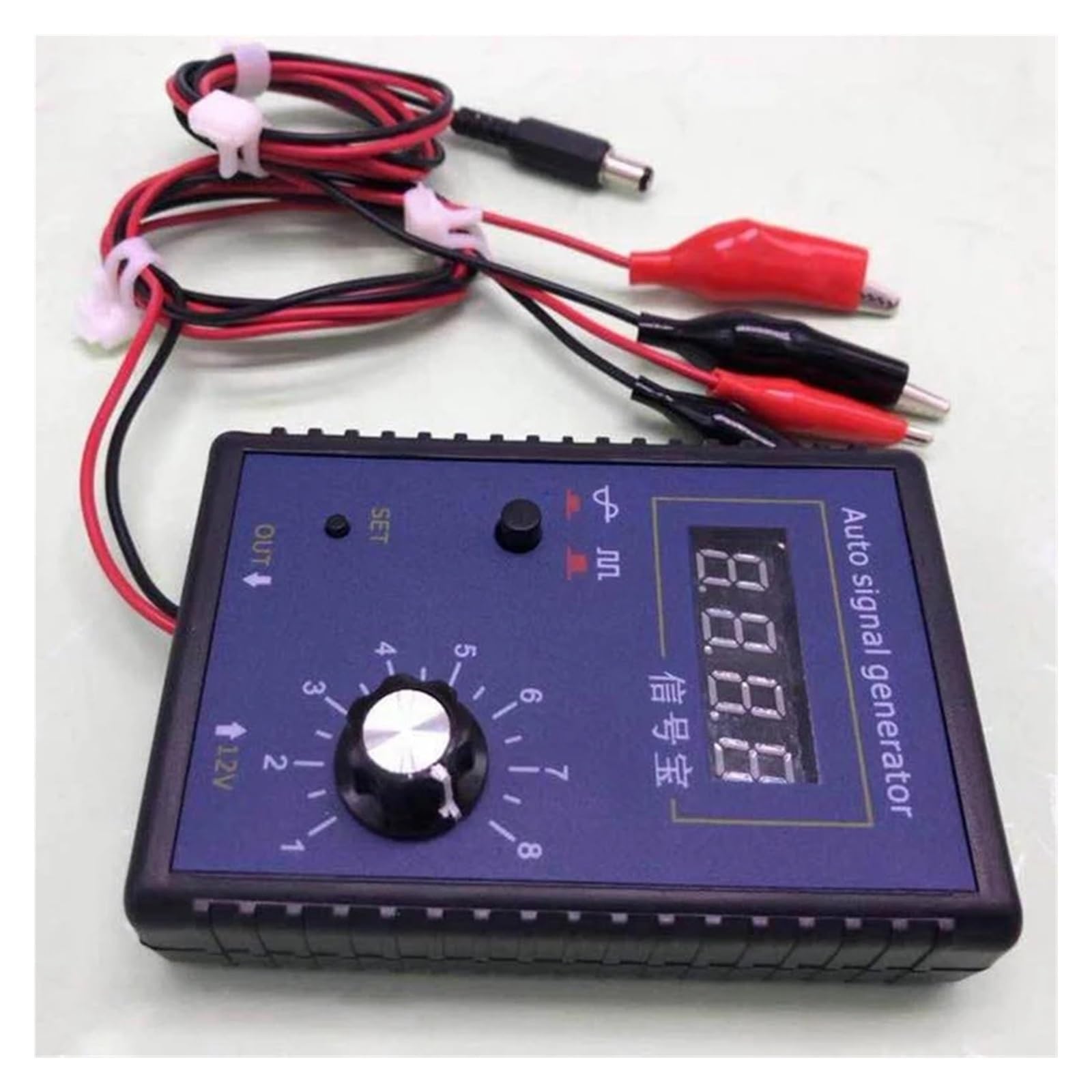 MIUYTRN Nuovo generatore di segnale originale for veicoli, sensore Hall, simulatore del sensore di posizione dell'albero motore, strumento di riparazione auto da 2 Hz a 8 kHz
