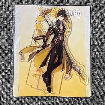 Amazon.co.jp: 鍾離 アクリルスタンド 原神 等身 璃月 立ち絵