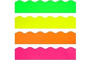 Whaline 69 Ft Neon Border for Bulletin Board