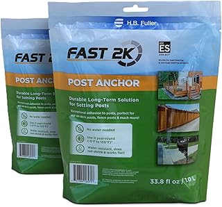 Fast 2K Post Anchor Mix | Expanding Composite Footing Compound (Post Anchor, 2)