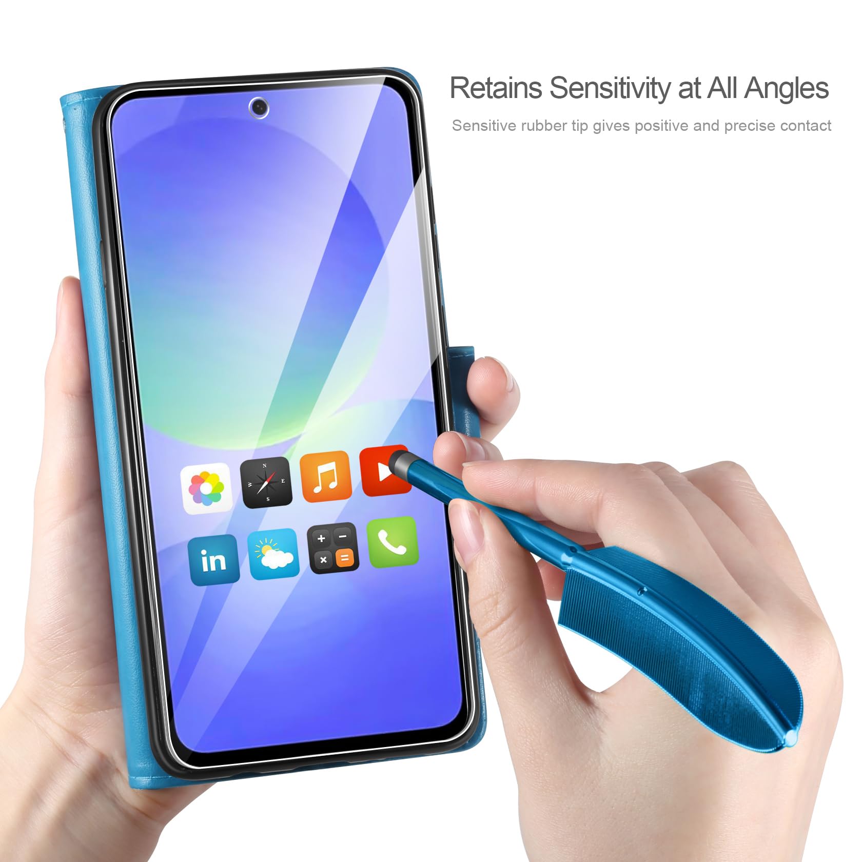 AROYI Etui kompatybilne z Samsung Galaxy A36 5G, etui z portfelem, skóra PU, z przegródkami na karty, składany stojak, magnetyczna ochrona etui z klapką, pasuje do telefonu Samsung Galaxy A36 5G