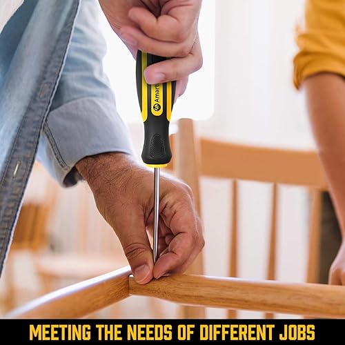 Miniatura 7 de Amartisan Juego de destornilladores Torx magnéticos de 6 piezas, a prueba de manipulaciones, juego de destornilladores magnéticos Torx Driver Star