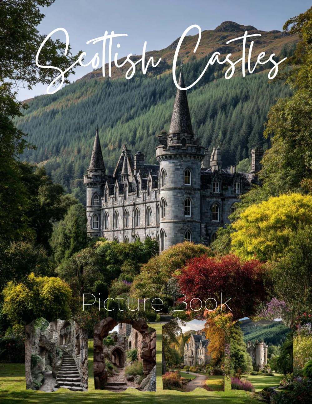 Scottish Castles Picture Book: A Photographic Journey Through Majestic Castles, Historic Fortresses, and Hidden Ruins of the Scottish Highlands, Lowlands, and Isles