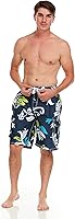 Vista 6 de Kanu Surf Men's Barracuda Swim Trunks (Regular & Extended Sizes)