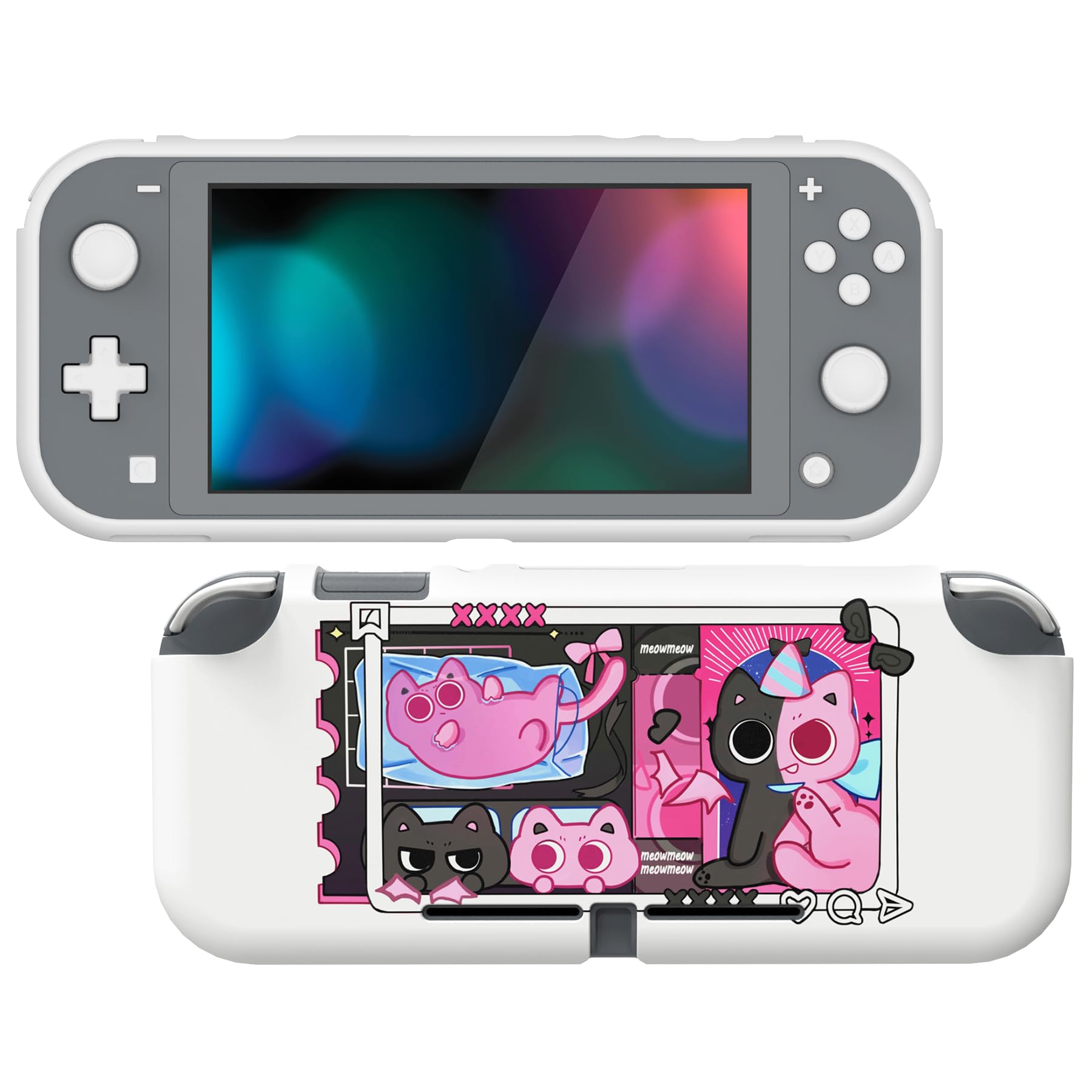 PlayVital Protective Case for Nintendo Switch Lite, Soft TPU Cover for Switch Lite Accessories - Magic Wings — view 30