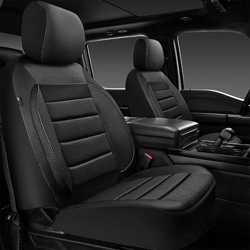 Miniatura 7 de CAR Pass Juego completo de fundas de asiento de automóvil de espuma 3D de cuero 3D, fundas de asiento de automóvil de malla de aire, para todas las